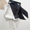 Casual Long Polka Dot Silk Scarf Versatile Tie Hair Bag Multi-Functional Streamer With Shirt Decoration Small Scarf