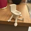 1 Pc 3D Printed Chocolate Figurines With Movable Joints Realistic Desktop Decorations For Home Office Ornamental Sculptures