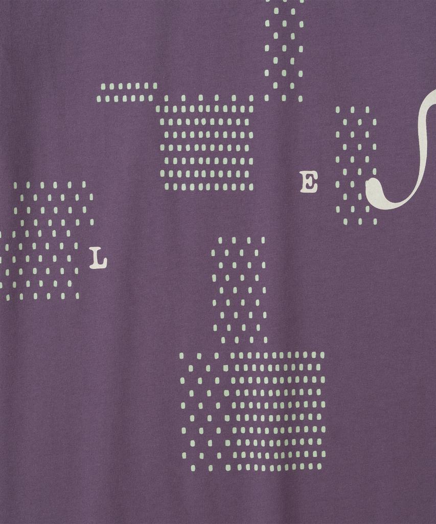 THE COLDEST MOMENT Tcm Lettering Long Sleeve (Purple)