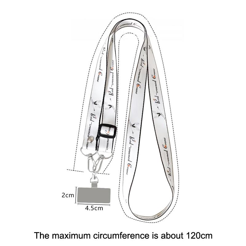 Bär Langes Handy-Lanyard Verstellbarer Crossbody-Handystrap Umhängeband Anti-Verlust Hängeschnur Mit Dichtungsklammer Für Iphone Xiaomi