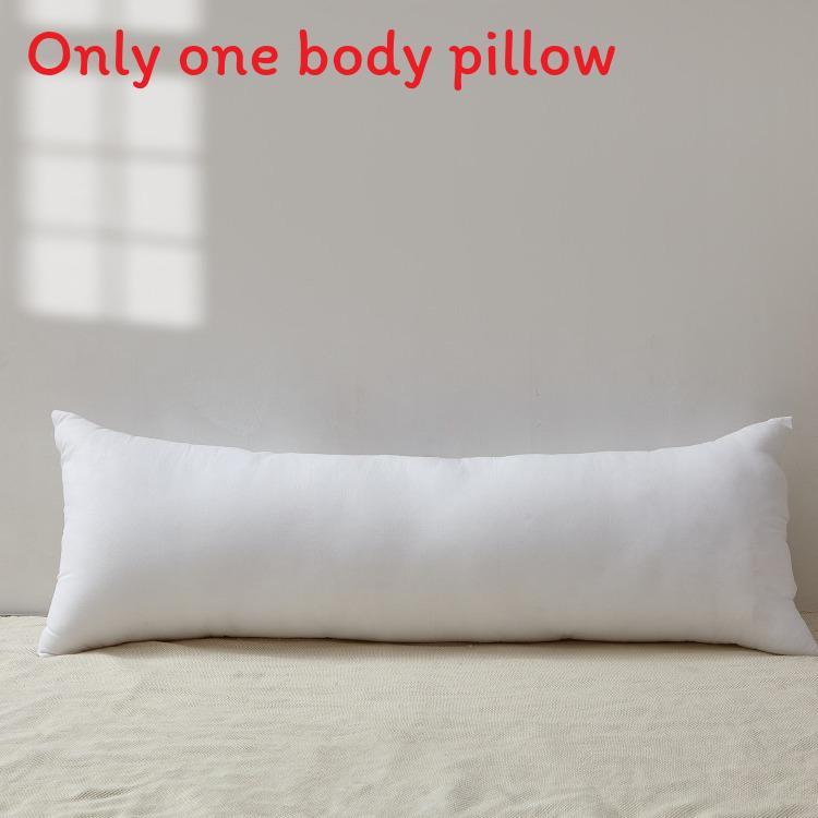 Plain White Pillow Insert With Polyester Fiber Filling For Adult Comfort And Multiple Sizes