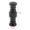 Pool Cue Joint Protector Durable 3 Threads Black Protective Cap Protect Shaft and End Replacement 1 Set Joint Pin Protector Cap