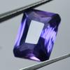 7 Ct Natural Beautiful Purple Alexandrite Emerald Shape Certified Loose Gemstone