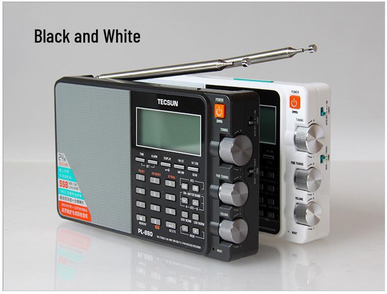 Tecsun PL-880 High-Performance All-Wave Digital Tuning Shortwave Stereo Radio