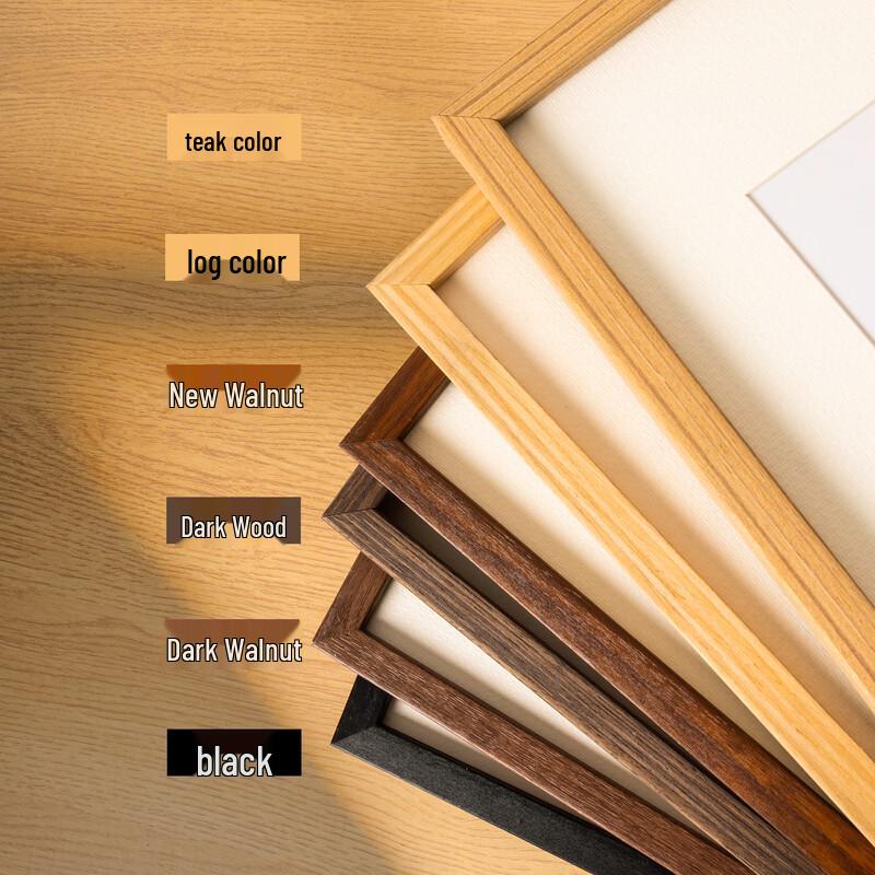 HANDUNYOU Drewniana ramka na zdjęcia formatu A4