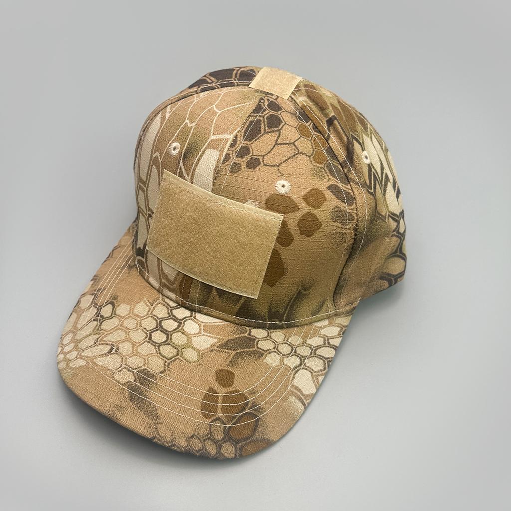 Camouflage Velcro Hardtop Outdoor Baseball Cap Men'S And Women'S Shade Sports Cross-Border Military Fan Special War Cap