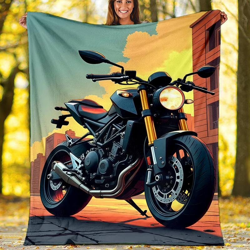 Soccer Number 67 Fleece Printed Flannel Blanket, Warm Soft Throw Sofa Bed Blanket 80cm x 120cm
