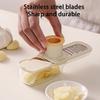 Multiple Functions In One Mini Garlic Slicer Slice Shred And Grind Effortlessly Mini Garlic Slicer Multi-Functional