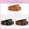 Womens Genuine Leather Belt Casual Vintage For Office And Daily Wear