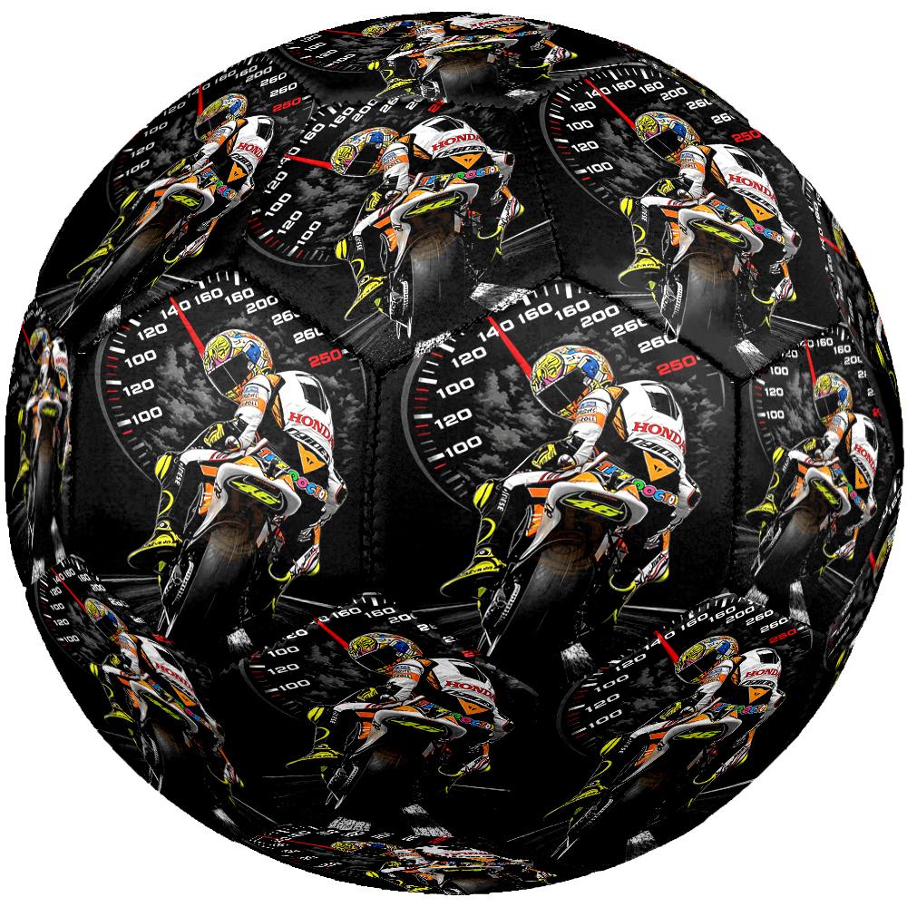 Motorcycle Theme Size 5 Soccer Ball, Suitable for Both Indoor and Outdoor Matches, a Gift Suitable for Everyone.