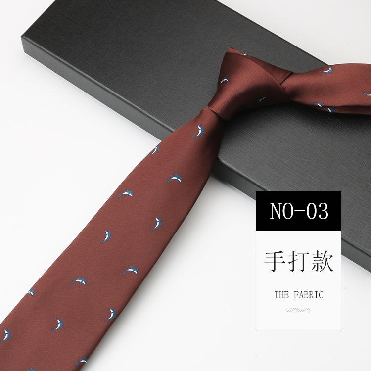 Obchodní kravata Pánský oblek Šaty Červená Zelená Host Pódium Svatba 8cm Vzor Ruční vázání