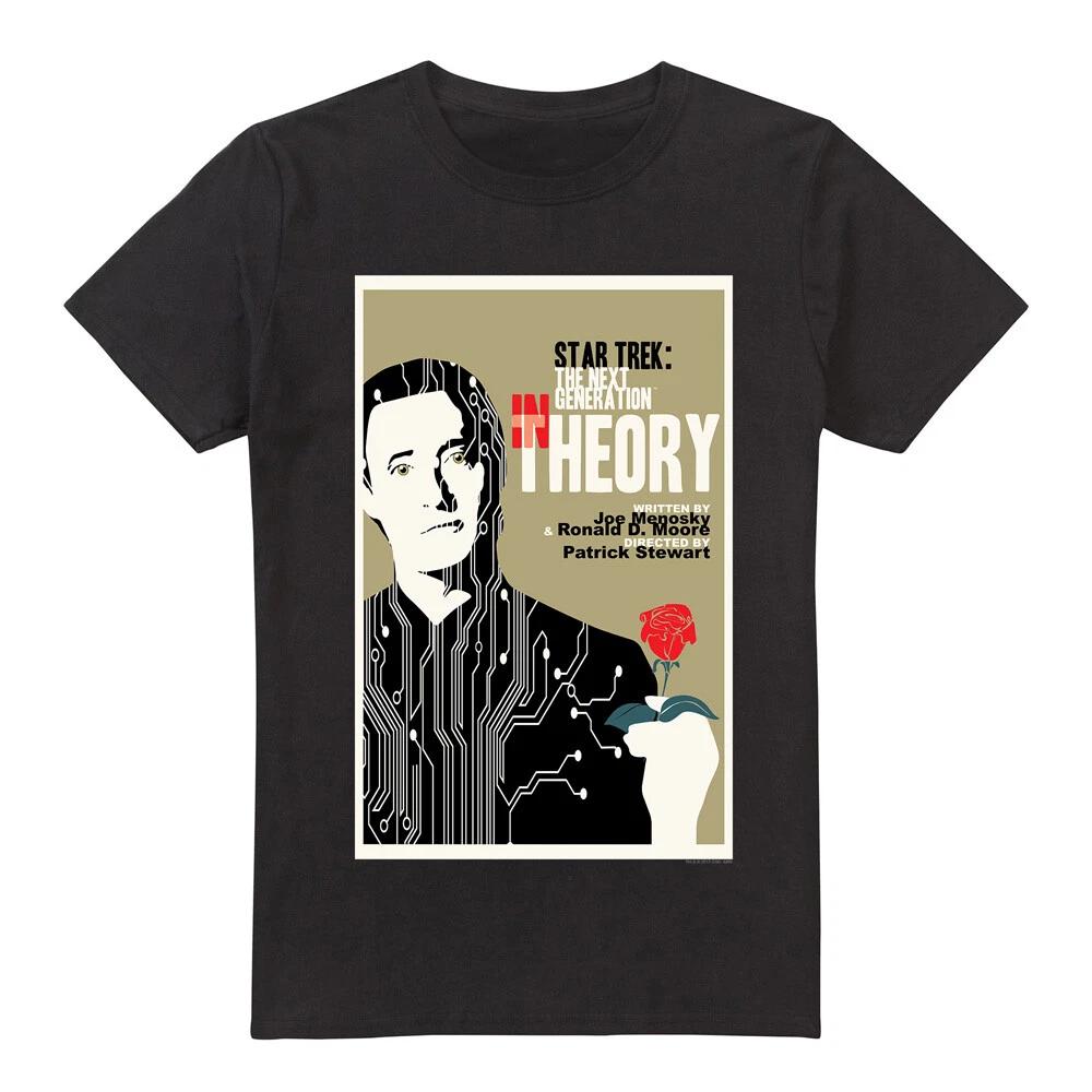 Star Trek TNG Season 4 Episode 25 100% Cotton T-shirt Mens Tees Top S-2XL, Black 4XL