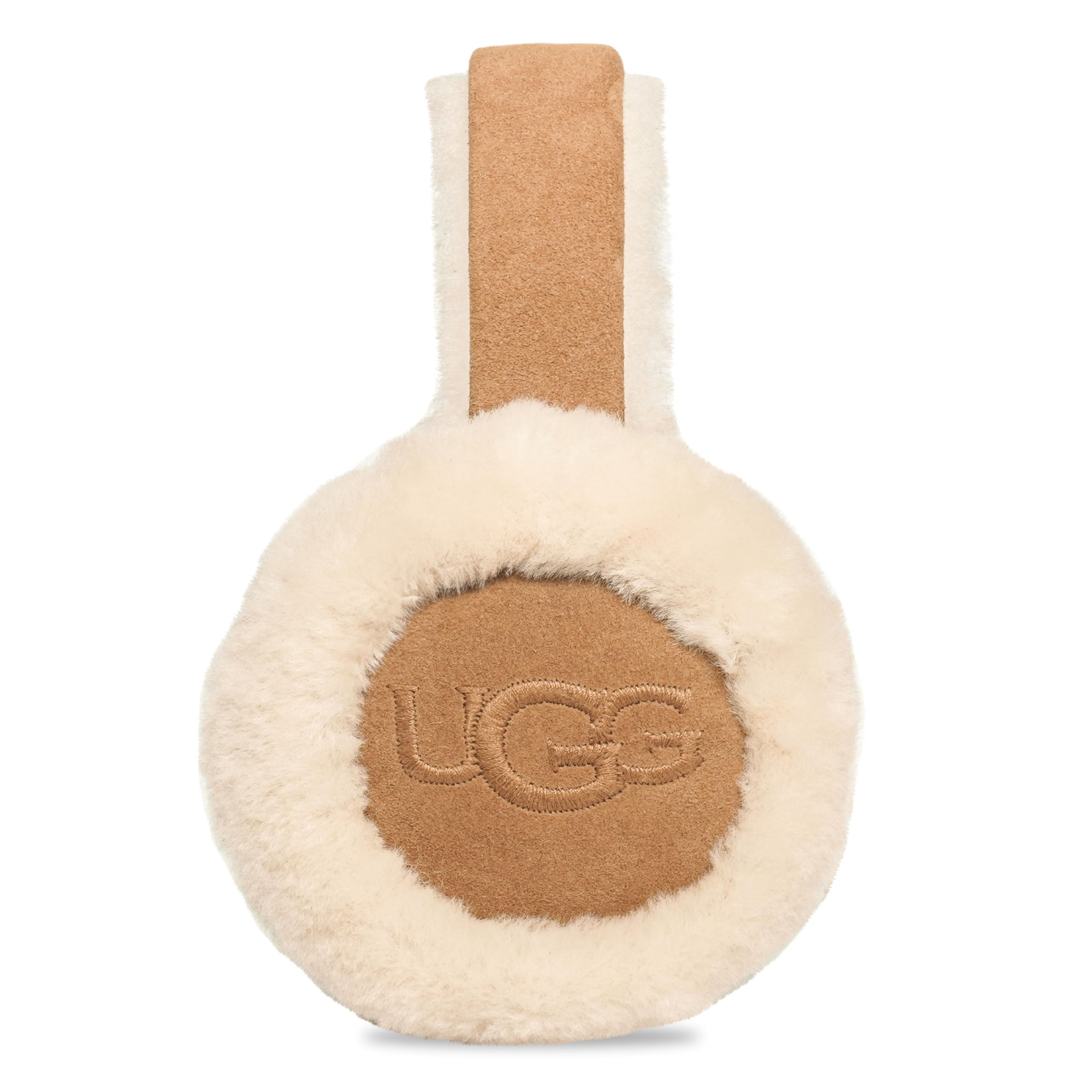 

Женские наушники UGG с вышитым логотипом, единый размер, каштановые,