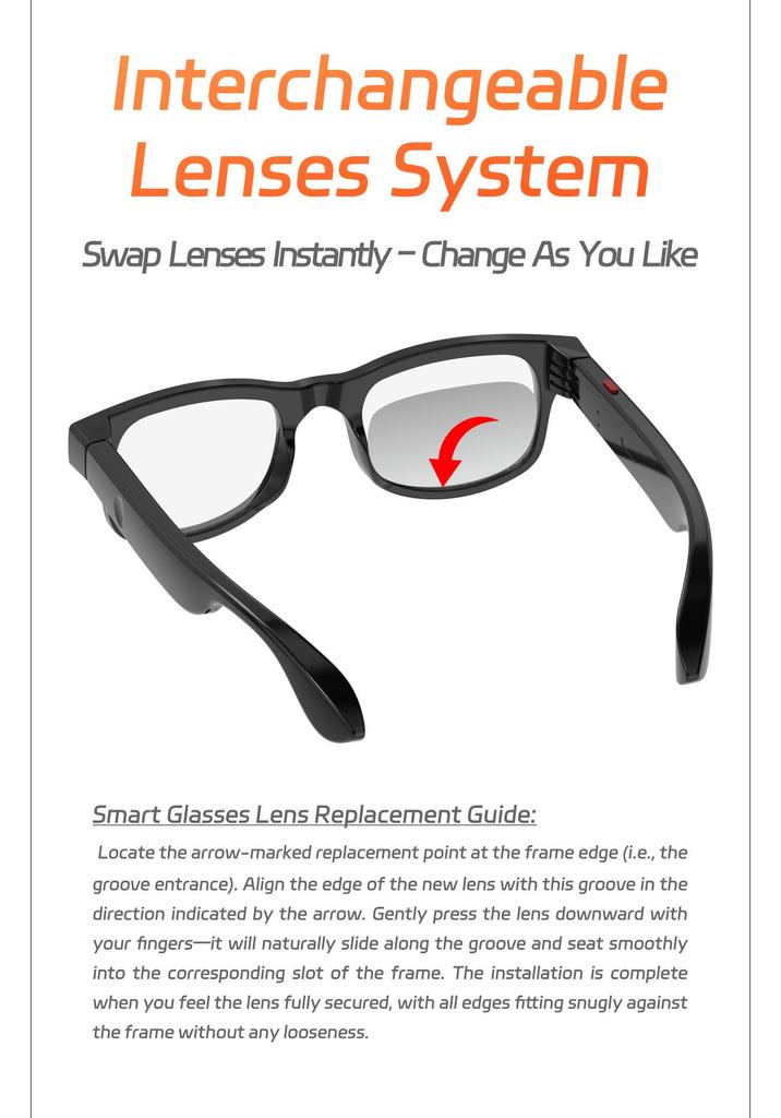 KI-Smartbrille V3: Bluetooth-Anrufe, Sprachassistent, Blaulichtfilter & Sonnenbrillen