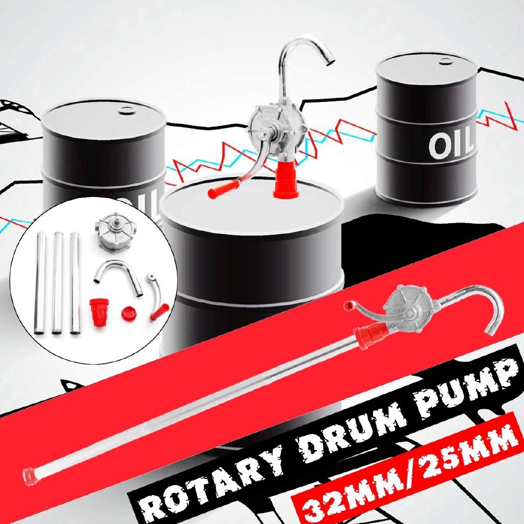 

126см 22л/мин Тяжелая бочка Роторный ручной насос Масло Топливо Бочка Ручной роторный масляный насос