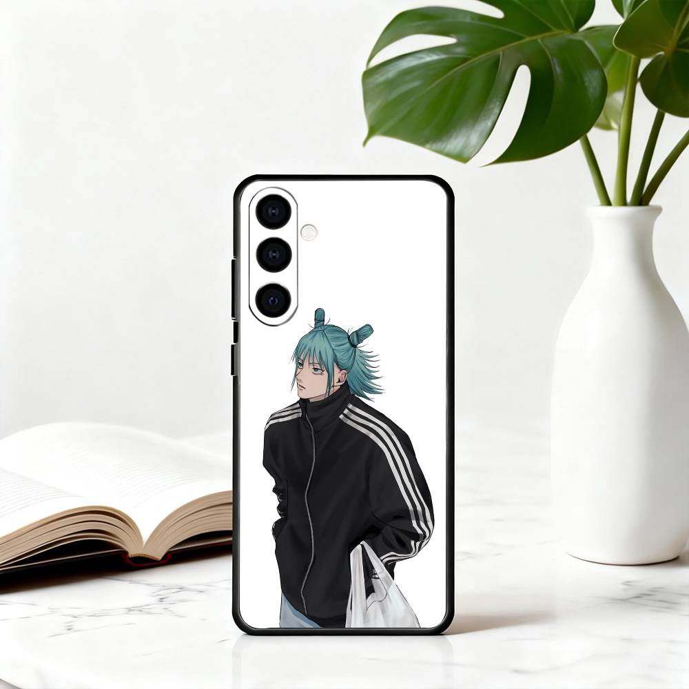 Jujut-su I-Ichiji K-Kashimo K-Kaisen Phone Case For Samsung Galaxy A73,A72,A71,A70,A53,A52,A51,Others Soft Black Cover Samsung a21