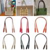 2pcs New PU Leather Bag Handle Belts DIY Replacement Shoulder Bag Strap with 4 Sets of Rivets Detachable Bag Accessories Women