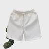Trendy Diamond Pattern White Shorts for Men & Women – Stylish Summer Wear