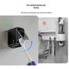2025 Dustproof Wall-Mounted Toothbrush Holder with Lid for Electric and Manual Brushes