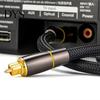 Audio Fiber Optic Cable Digital Optical Adapter SPDIF for Player TV Soundbar