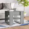VidaXL Coffee Table Sonoma Grey 55.5x55x45 Cm Engineered Wood 816932