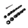 14 Pcs Set Nut Bolt Extractor Alloy Steel High Hardness Anti Slip Bolt Nut Remover with Socket Adapter Bar