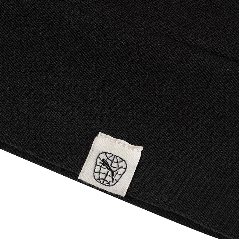 Men's PUMA Sweatshirts Men's Black Crew Neck Moderate Regular