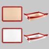 Leak Free Non-Stick Silicone Baking Mat Silicone Oven Liners With Button Reusable Food Safe Liners For Air Fryer Ovens Placemats