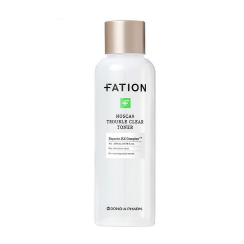 FATION Nosca9 Trouble Clear Toner 200ml (1 PC) - [Calming] Facial Toner for [pH Balance] Care