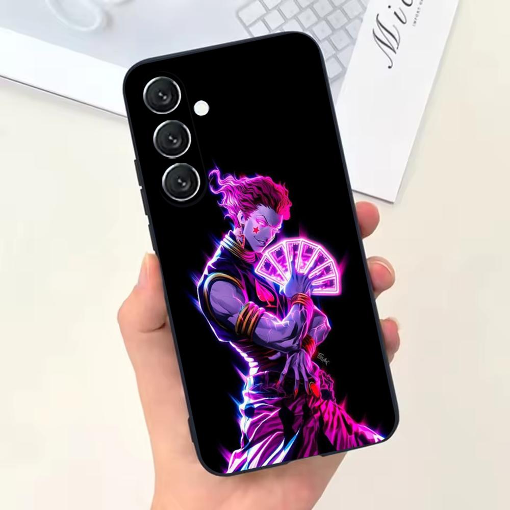 Anime H-Hisoka M-Morow Phone Case For Samsung Galaxy A13,A21s,A22,A31,A32,A52,A53,A71,A80,Soft Black Shell