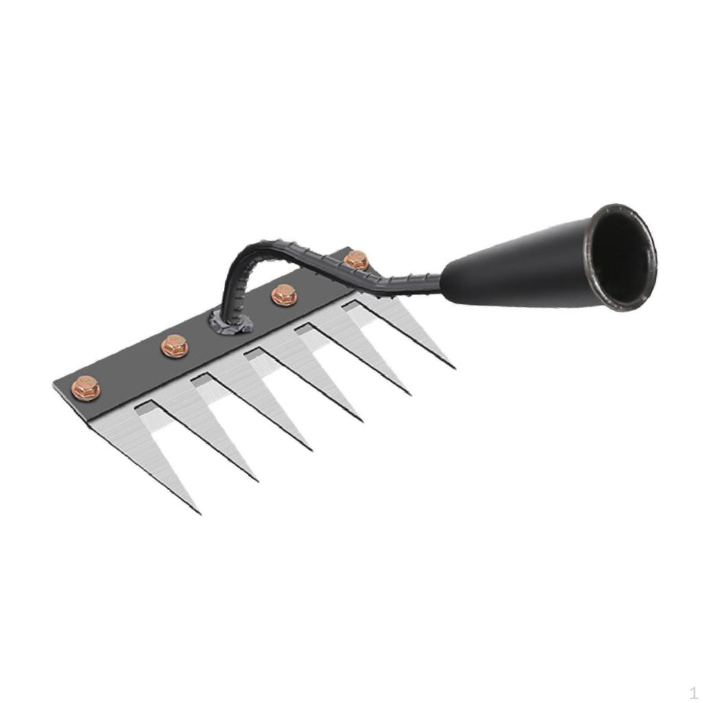 Agricultural Hand Tool for Gardening Soil Rake Vegetable Preparation