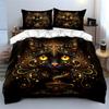 Luxury Coffee Cup Art Decor Bedding Set with 1 Duvet Cover 2 Pillowcases Single Double King Queen, Gift