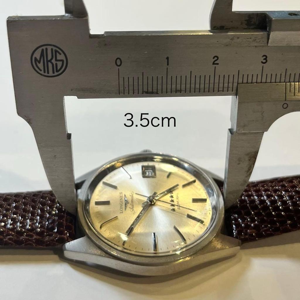 Used [Rare] LONGINES Admiral automatic watch in operation