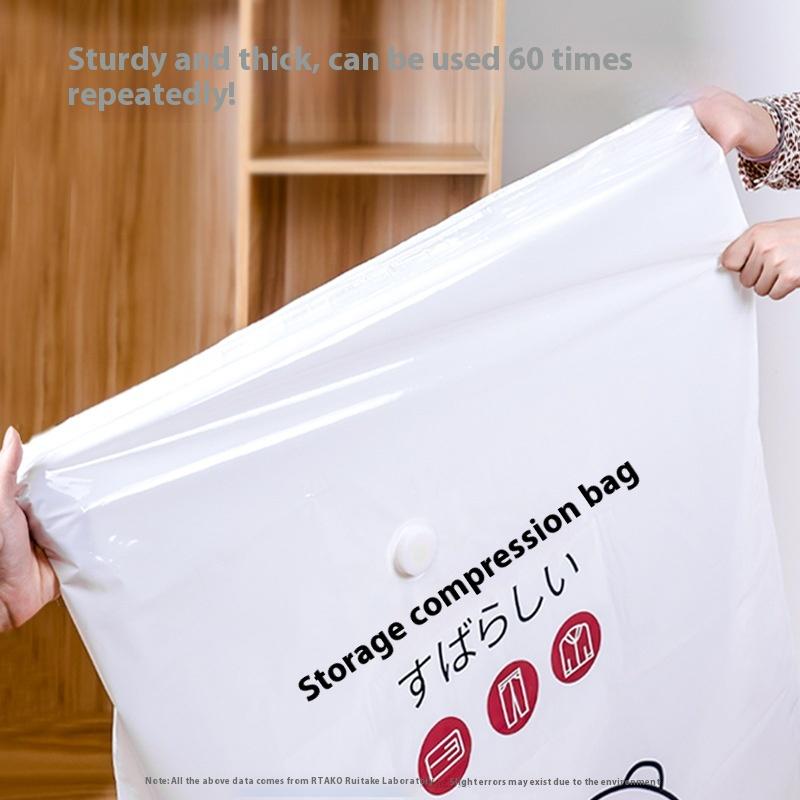 Workowana próżniowo torba Crion na ubrania i kołdry Torba do przechowywania z usuwaniem powietrza Specjalna do walizki Torba do pakowania kołdry