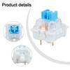 50 PCS Keyboard Switch Keyboard Clicker Key Replacement 3 Pin Tactile Switch Keyboard Switch Power Tool Accessories