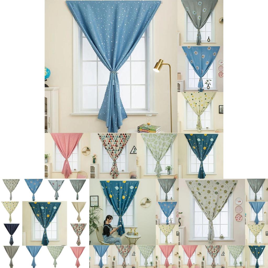 Rideau Velcro Fenêtre Auto-Adhésif Occultant Pour Décoration Maison Chambre Et Salon