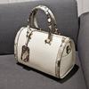 New Snake Pattern Pillow Bag Boston Handbag Women's Bag Shoulder Oblique Span Bag