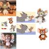 Cute Jerry Plush Toy Cat Mouse Tom Cat Stuffed Animal Kids Gift Rat Year Mascot