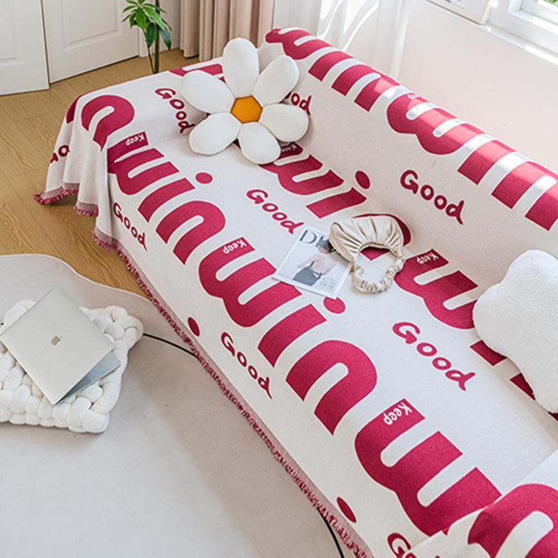 1pcs Chenille Double-sided Sofa Cover Backrest Cover All-season Universal Anti Slip and Dustproof Seat Cushion Cover