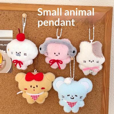 Cartoon Plüschtier Plüsch Schlüsselanhänger Kawaii Puppe Rucksack Anhänger Niedlich Vielseitig Schlüssel Aufhängung Dekoration Zubehör Geschenk