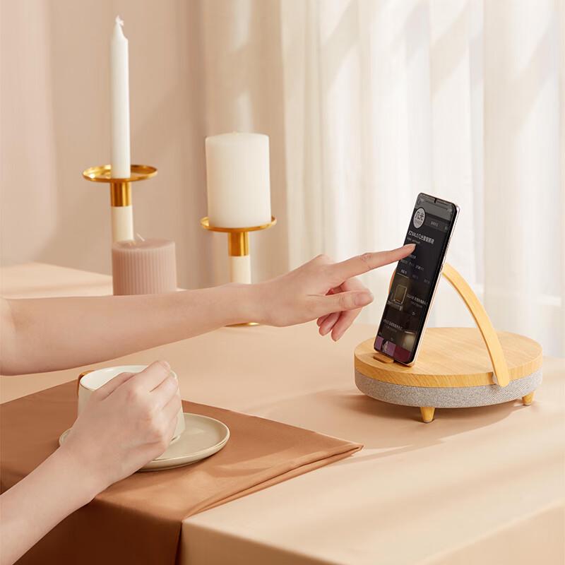 Multi-functional LED Desk Lamp with Wireless Charger and Bluetooth Speaker