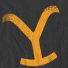 Yellowstone Unisex Adult Large Brand T-Shirt