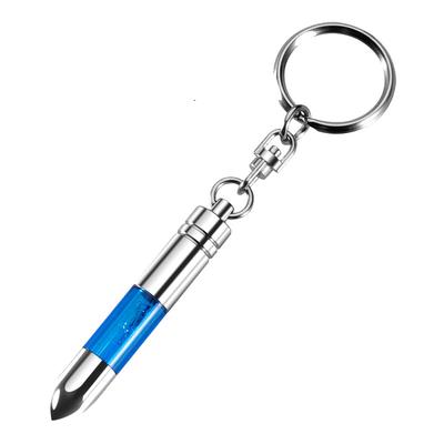 Portable Static Eliminator Keychain Pen Style Single Light Design Compact Size Lightweight Metal Alloy Construction Durable for Everyday Use