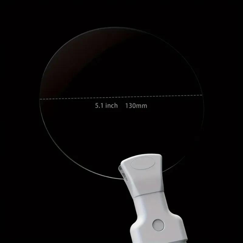 Home Magnifying Glass 5.12in Adjustable Magnifying Glass for Elderly Reading Embroidery Neck Hanging Presbyopia Magnifying Glass
