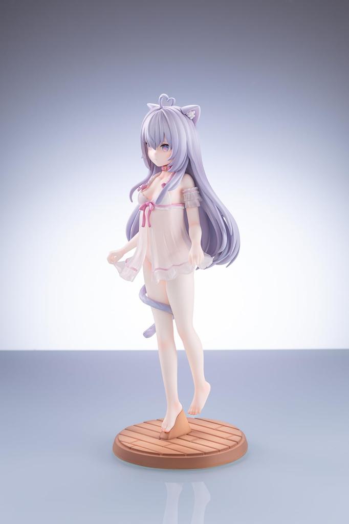 Xingluoguan Studio My Cat Glutinous Rice Scale PVC ABS Painted Complete Figure [Nuomiimi] 1/7 &