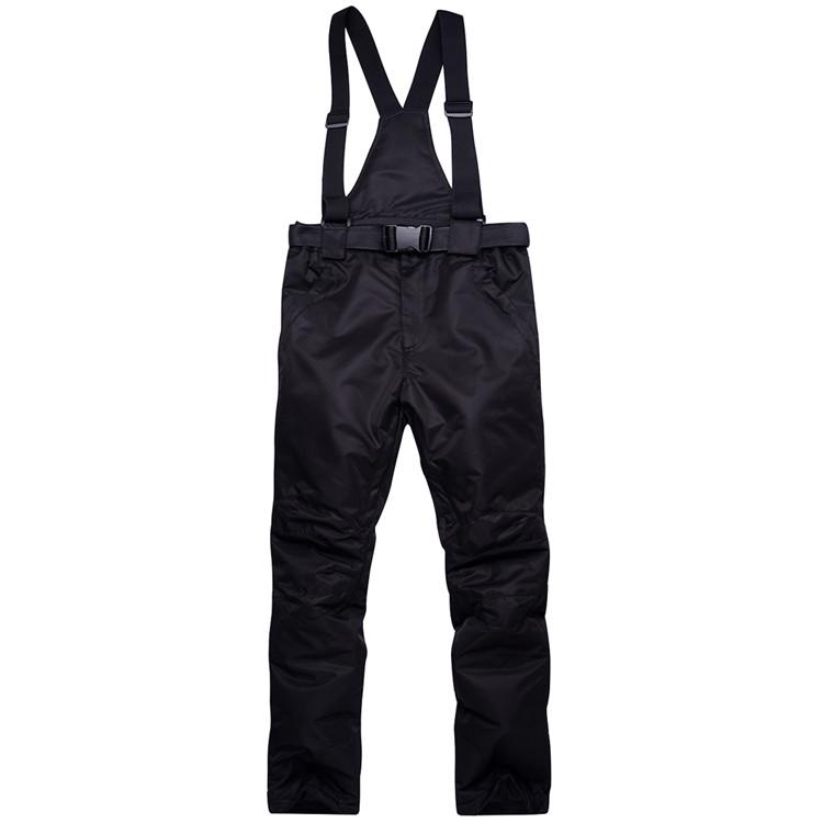 

New Winter Thick Warm Skiing Pants Men Women Lovers Windproof Waterproof Suspender Trousers Snow Snowboard Pants Plus Size XS