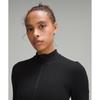 Lululemon Merino Wool Blend Base Layer Half Zip Black
