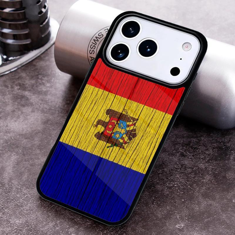 Moldova Flag Moldavians Phone Case for iPhone 17 16 15 Pro Max Air 14 13 12 11 Plus Shockproof Capa Cover
