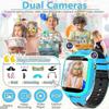 Kids Smart Watches For Girls Boys, Kids Smartwatch With Call 14 Games Dual Cameras Alarm Music Player Flashlig