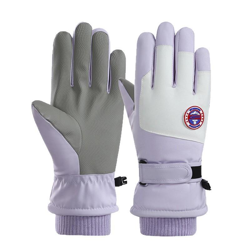 Unisex Winter Ski Gloves - Warm, Waterproof, Windproof, Anti-Slip, Wear-Resistant for Cycling & Riding